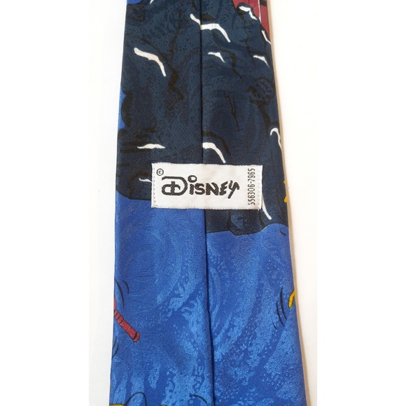 Vintage Disney Haunted House Tie Mickey 60s 70s - Picture 2 of 5